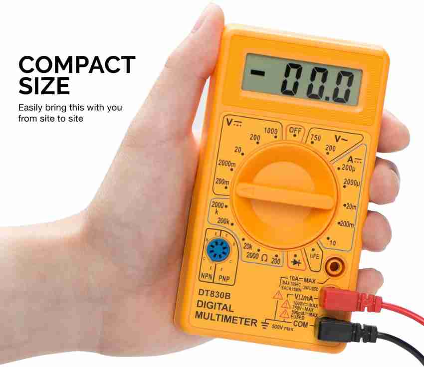 Republic AC DC Voltage current (DT-830D) Digital Multimeter Price 