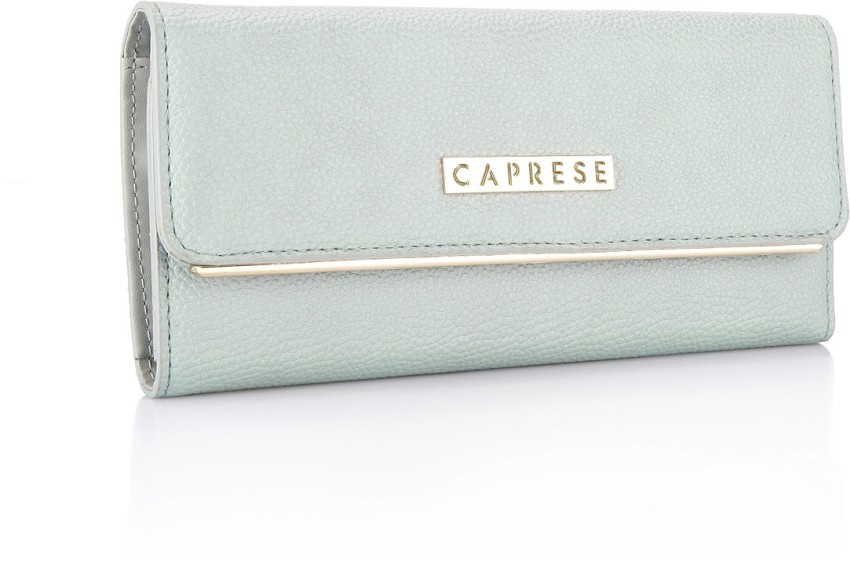 Caprese Women Blue Artificial Leather Wallet Neo Aqua - Price in India