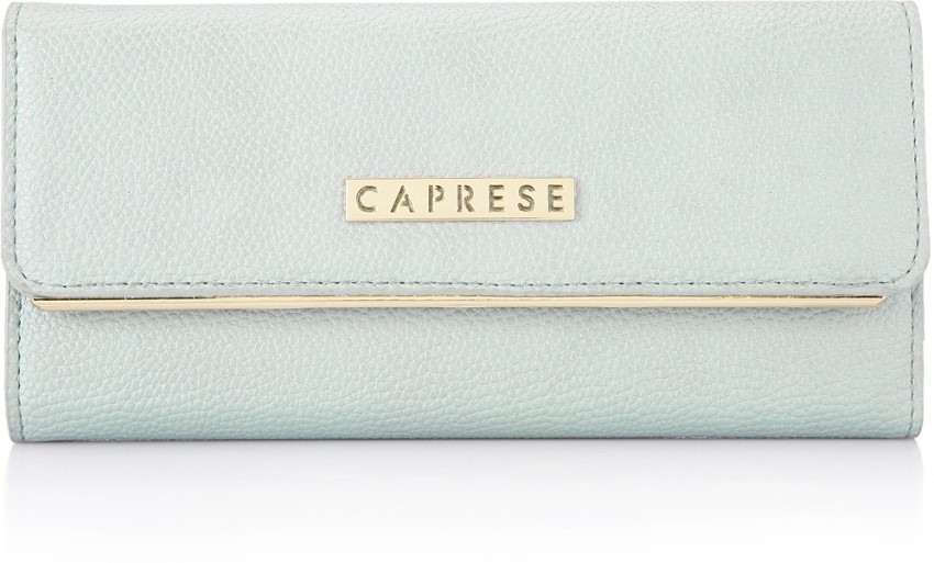 Caprese Women Blue Artificial Leather Wallet Neo Aqua - Price in India