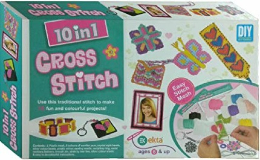 mohini collection cross stitch 10 in 1 art and craft Board Game Accessories  Board Game - cross stitch 10 in 1 art and craft . shop for mohini  collection products in India.