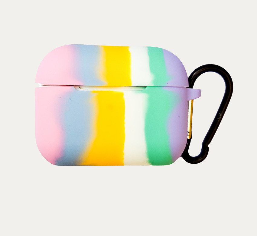 MUTECICIAN Back Cover for Colorful Fashion Rainbow Soft Silicone