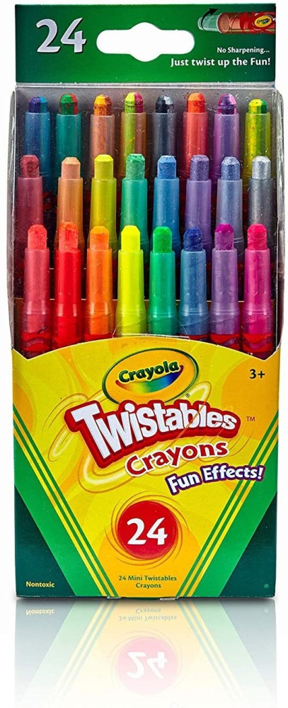 Crayola 24 Twistables Colored Pencils