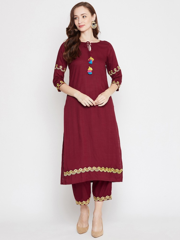 Flipkart kurtis with palazzo sale