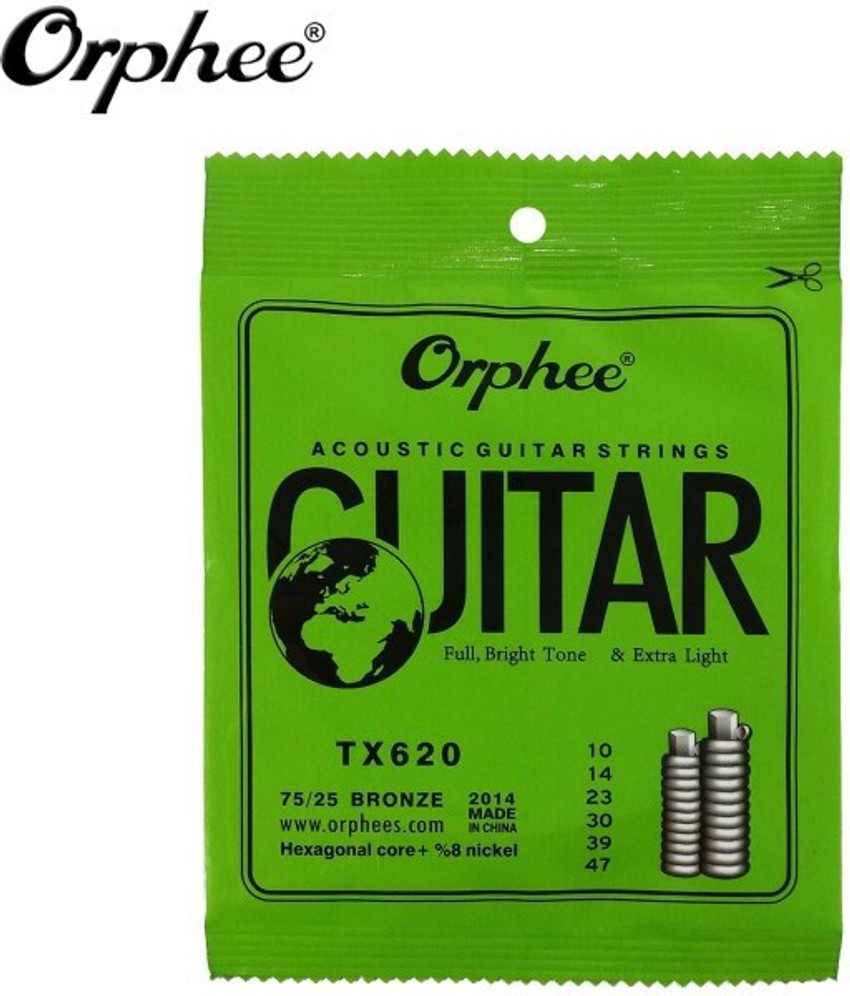 Orphee Acoustic Acoustic TX 620 Guitar String Price in India Buy Orphee Acoustic Acoustic TX 620 Guitar String online at Flipkart