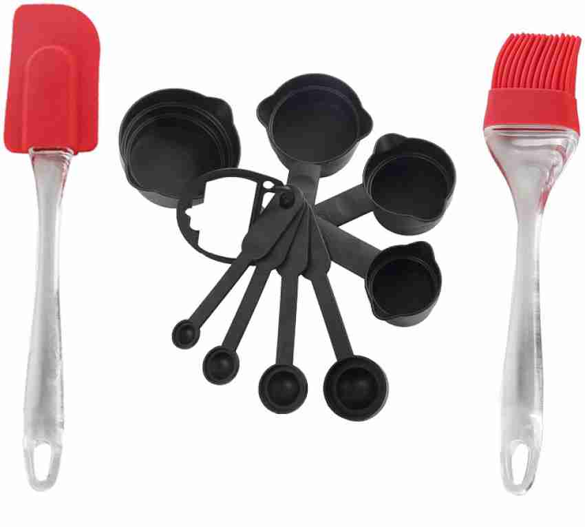 Buy TruVeli 8Pcs Measuring Cup, 1Pcs Spatula Brush Kitchen Tool