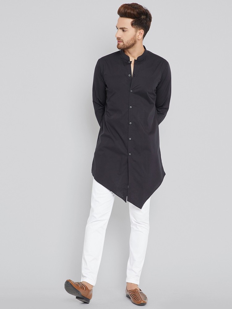 Asymmetric top kurta design