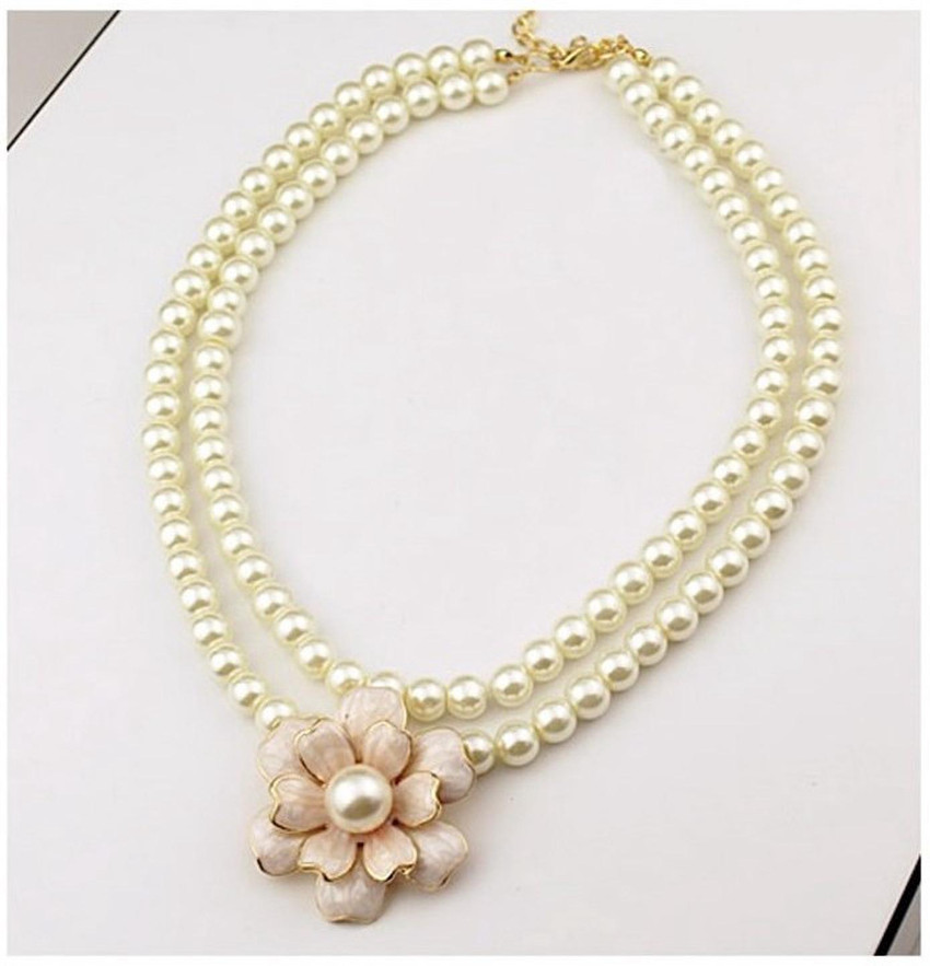 Pearl necklace cheap on flipkart