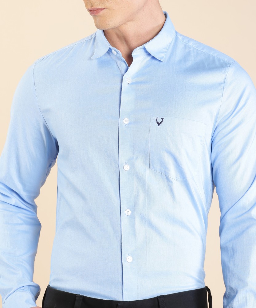 100% Cotton Allen Solly Blue Shirt at Rs 1330/piece in Goalpara