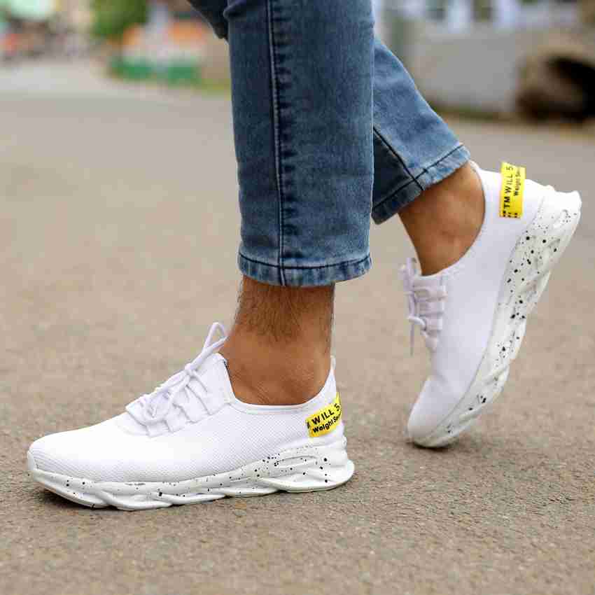White shoes for sales men under 5
