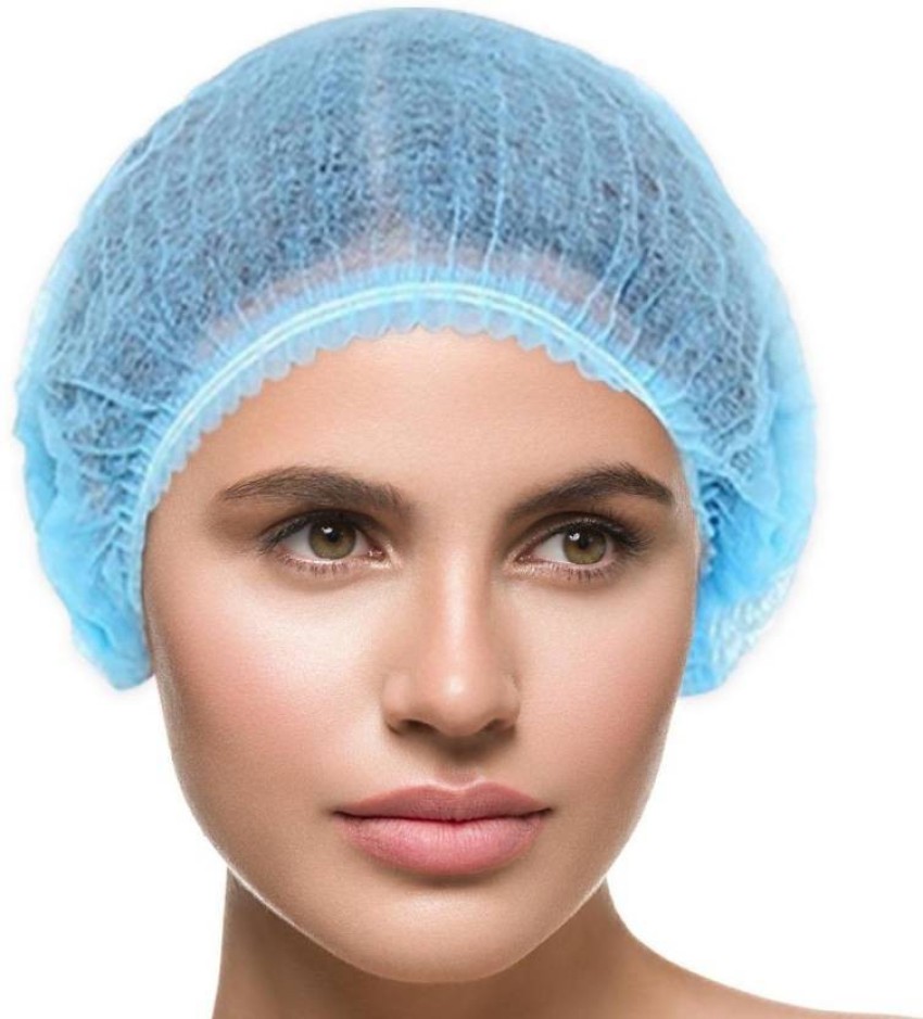 Clear & Sure Disposable Surgical Bouffant Head Caps Nurse Cap (Pack of 100)  Surgical Head Cap Price in India - Buy Clear & Sure Disposable Surgical  Bouffant Head Caps Nurse Cap (Pack