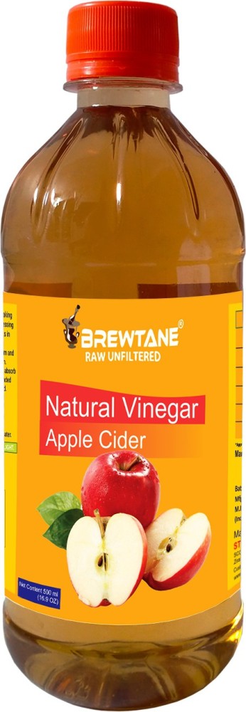 BREWTANE Apple Cider Vinegar Filtered 500 ML Vinegar Price in India - Buy  BREWTANE Apple Cider Vinegar Filtered 500 ML Vinegar online at