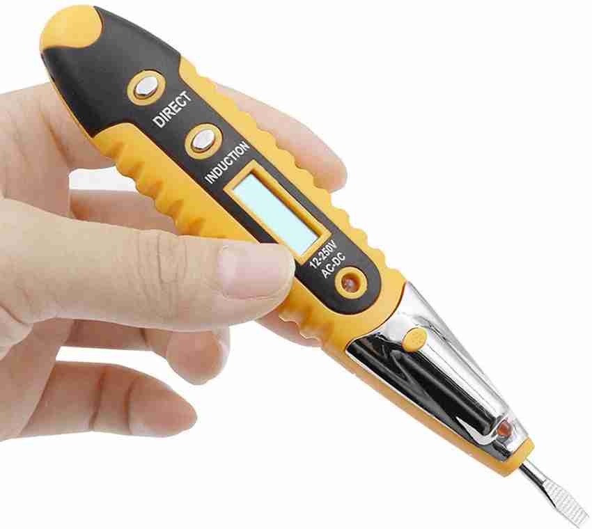 uptodateprouducts Digital Test Pencil Multifunction AC DC 12 250V