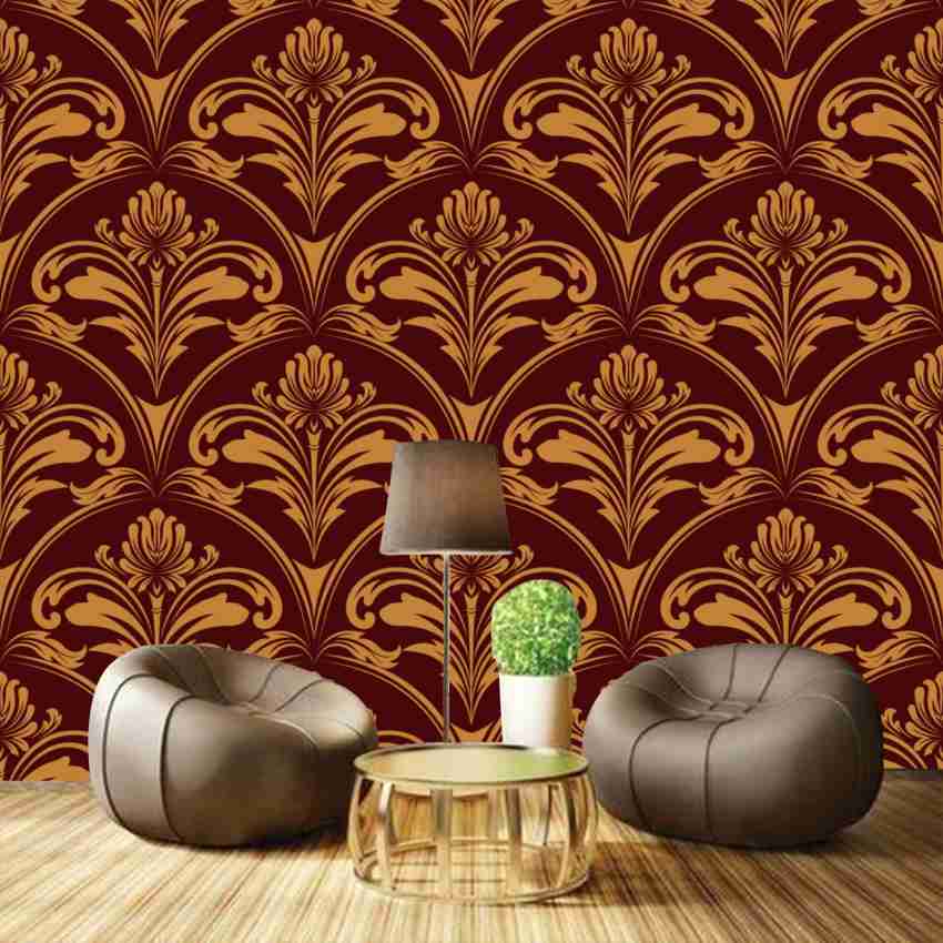 red and yellow wallpaper designs