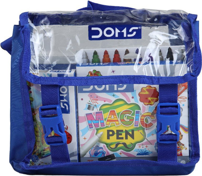Flipkart DOMS Jonior Art Kit Comes With Transparent Zipper Bag Perfect Value Pack Gift Set Junior Art Kit