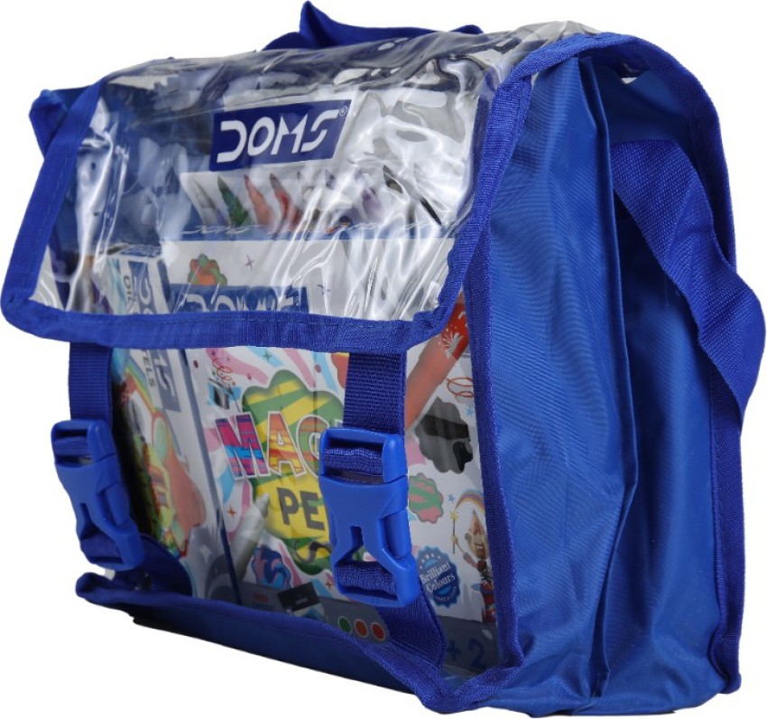 DOMS Junior Art Kit - Combo of 8 Items - School Stationery  Kit