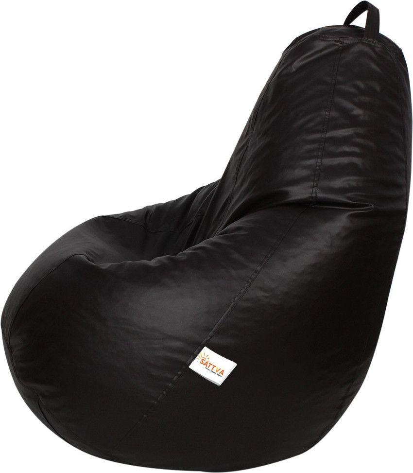 Sattva XXL Classic Teardrop Bean Bag With Bean Filling Price in India Buy Sattva XXL Classic Teardrop Bean Bag With Bean Filling online at Flipkart