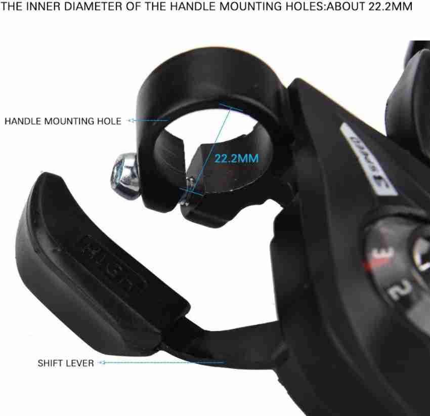 Mtb shifter discount on road bike