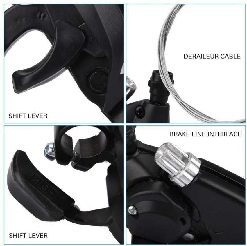 Road bike brake and gear online shifters