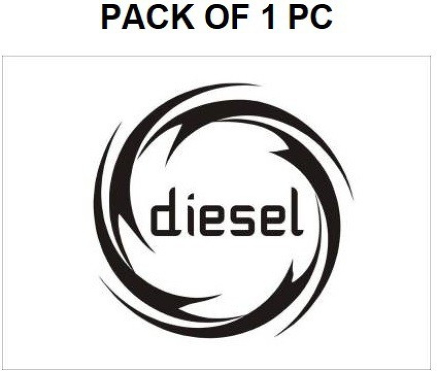 Diesel Sticker for Car fuel Lid 3D Light Circle