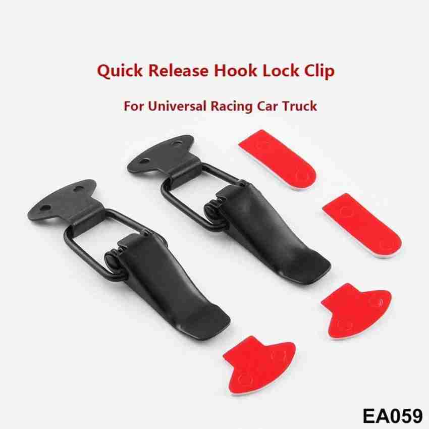 Auto Lovers- Car Bumper Security Hook Lock Clips Kit Quick Release