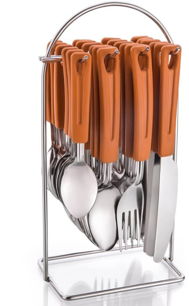 Spoons set with shop stand