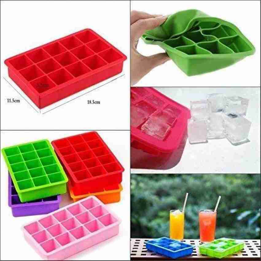 Buy Krifton Ice Cube Trays for Freezer Ice Cube Moulds Pack of 3 Online at  Best Prices in India - JioMart.
