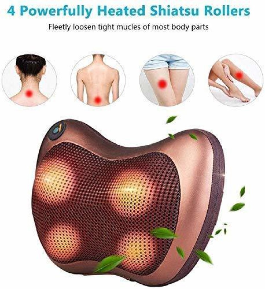 Electronic Neck Cushion Full Body Massager with Heat for pain relief  Massage Machine