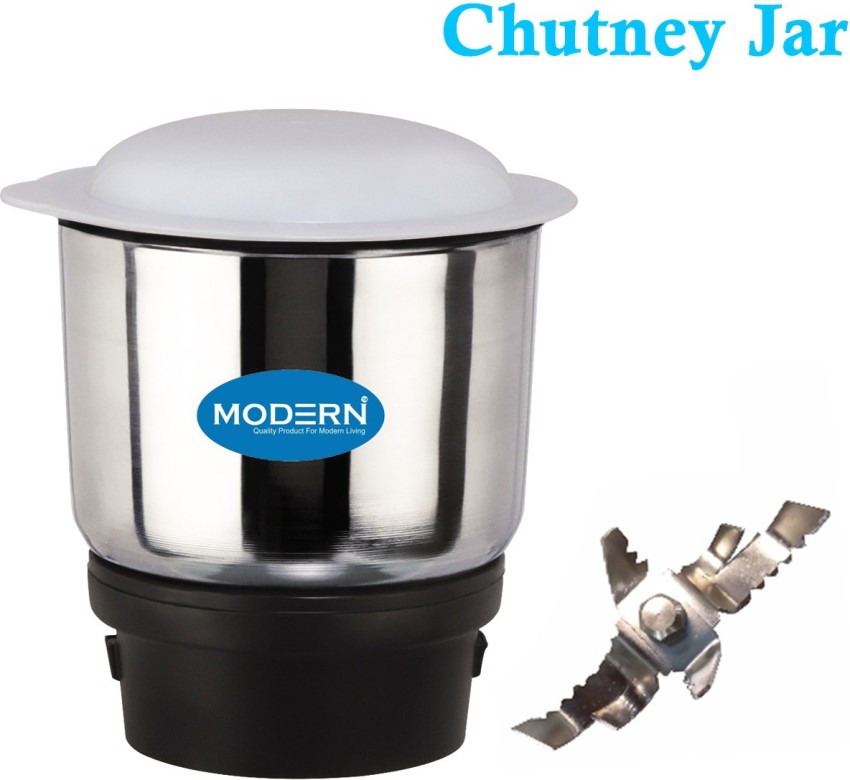 Harimahendra Presents Stainless Steel Heavyduty Mixer Chutney Jar,Mixer pot, Mixer jar,Mixer Grinder Jar,Mixy