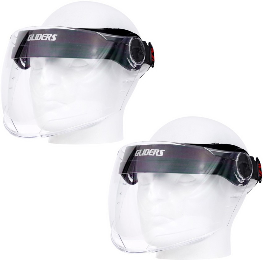 Flip up plastic face hot sale shield