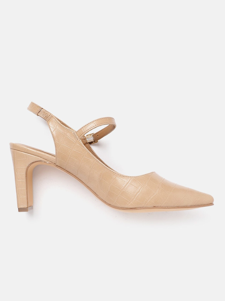 Allen Solly Women Beige Heels Buy Allen Solly Women Beige Heels