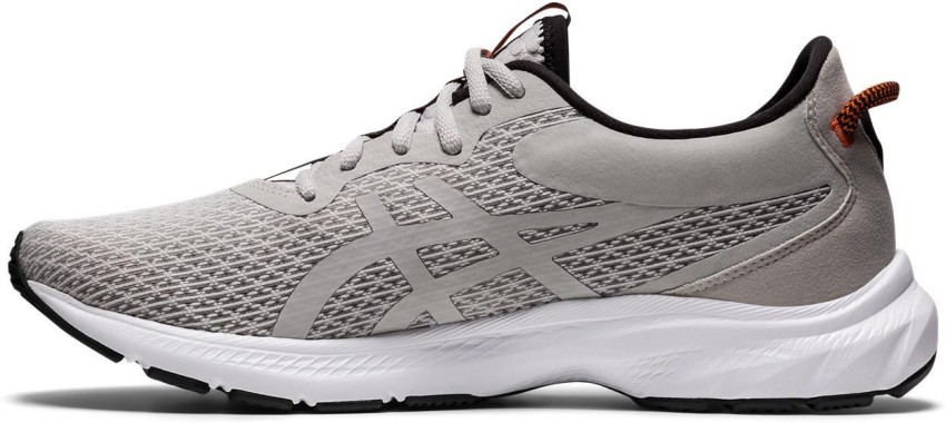 Asics grey running best sale shoes