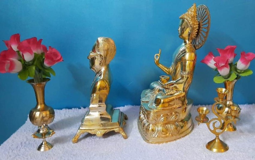 jyoti enterprises JE BUDDHA & AMBADKAR (COMBO PACK) Decorative Showpiece -  35.5 cm Price in India - Buy jyoti enterprises JE BUDDHA & AMBADKAR (COMBO  PACK) Decorative Showpiece - 35.5 cm online at