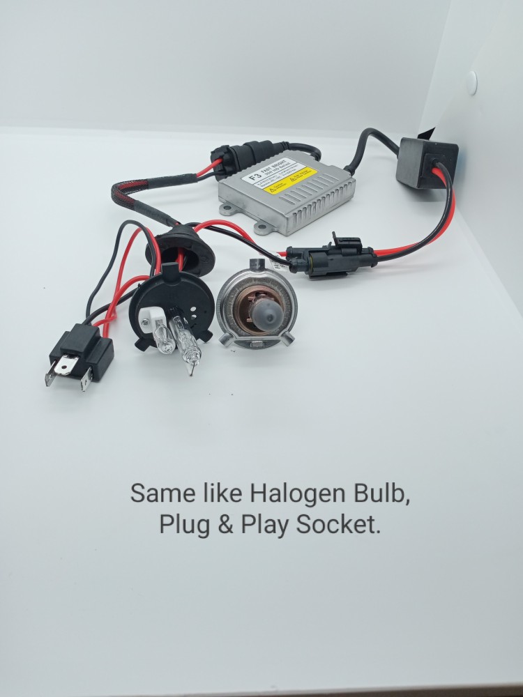 H4 HID Conversion Kit - 35 Watt
