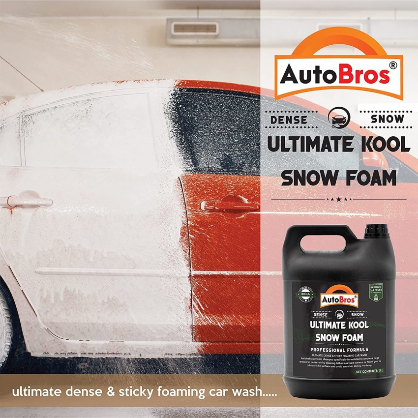 Auto Bros Ultimate Kool Snow Foam Shampoo, For Car Washing, Packaging Size:  5L at Rs 2500/can in Patna