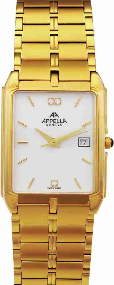 Appella 18k solid gold watch price sale