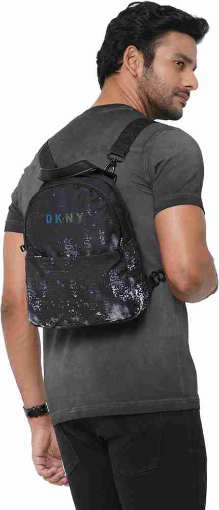 DKNY Black Color Backpack Size Soft Body Backpack Backpack For Men And Women 20.02752 L Backpack BLACK Price in India Flipkart