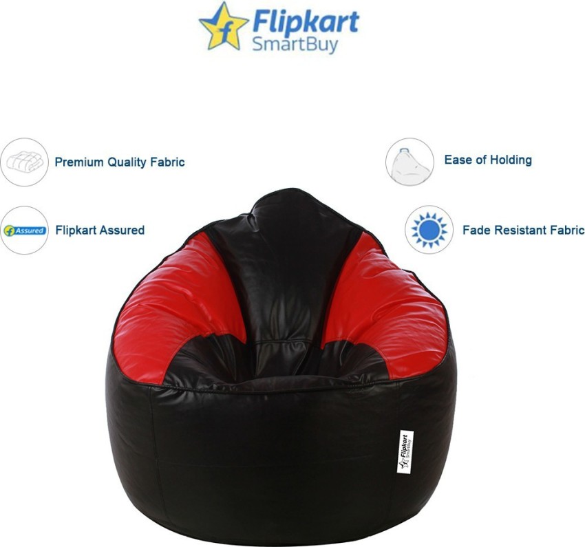 Flipkart SmartBuy XXXL Tear Drop Bean Bag Cover Without Beans Price in India Buy Flipkart SmartBuy XXXL Tear Drop Bean Bag Cover Without Beans online at Flipkart