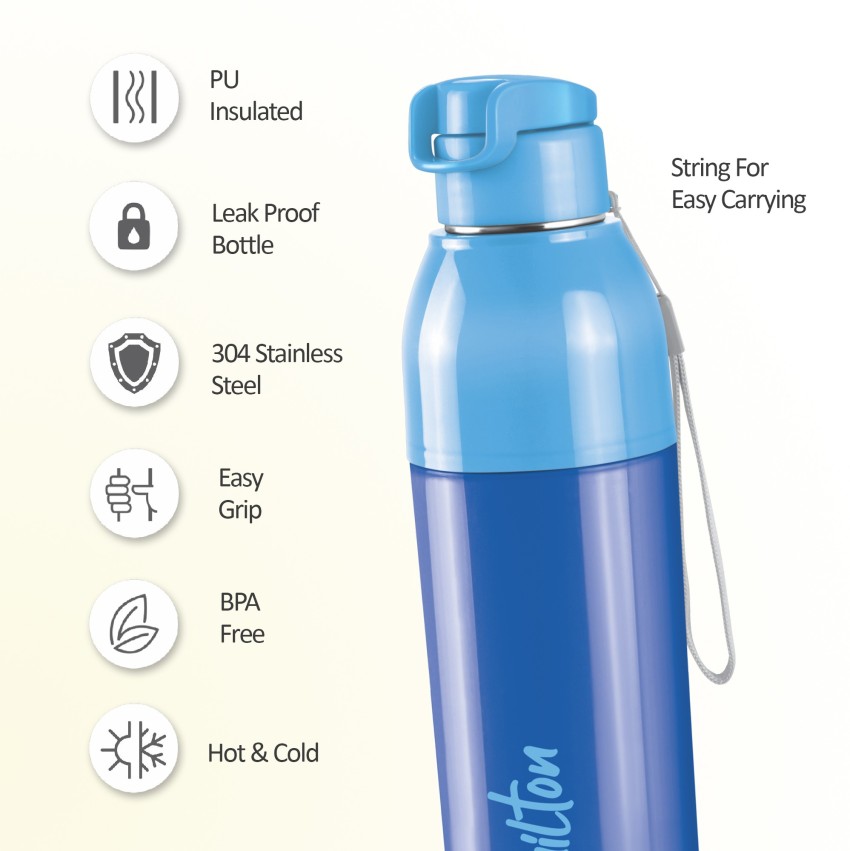 Sprouts Kids Insulated Water Bottle, 24 Hours Cold, 12 Hours Hot, Reusable Metal Water Bottle, Leak-Proof Sports Flask