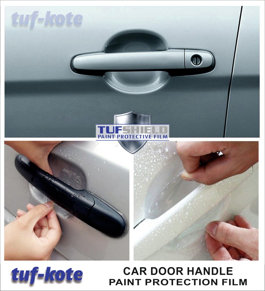 Tufkote Car Door Handle Protection Film - Type R - Clear Transparent Glossy  Universal For Car Universal For Car Side Garnish Price in India - Buy  Tufkote Car Door Handle Protection Film 