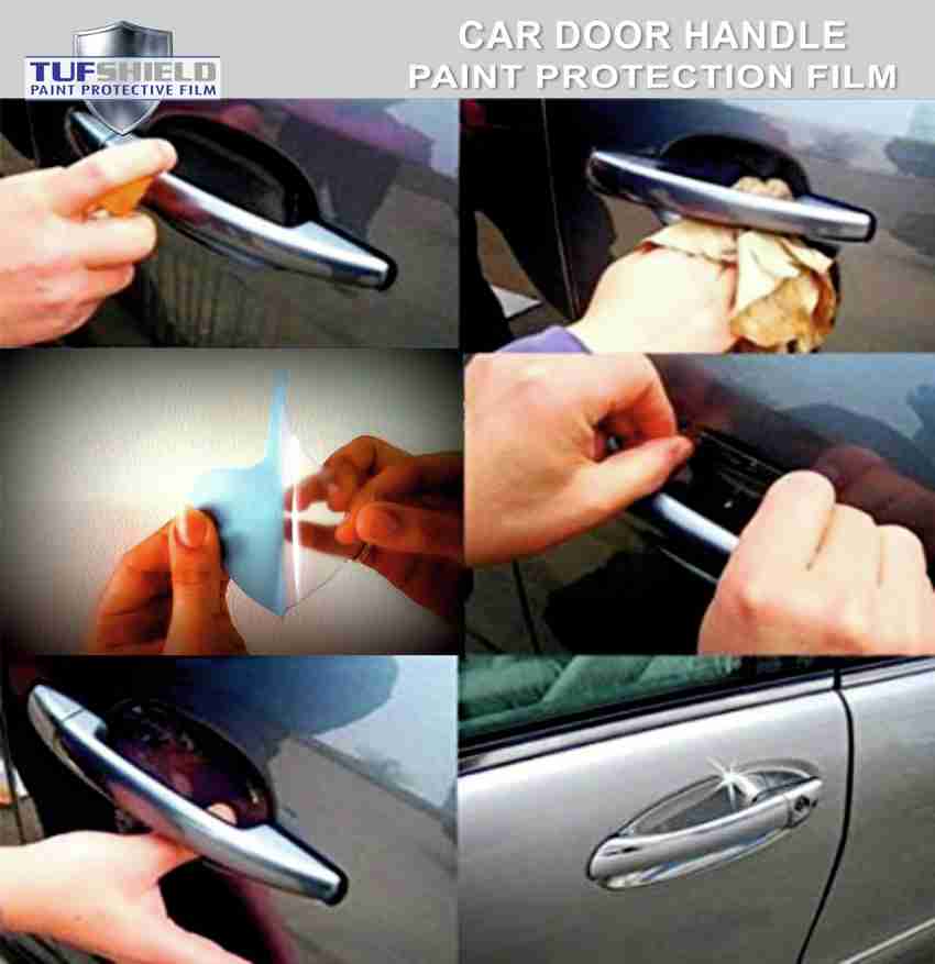 Car handle discount protection film
