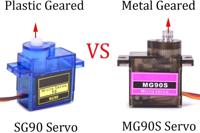 Servo SG90 Servomotor Metal Geared Motor Kit for ALL kind RC Toys