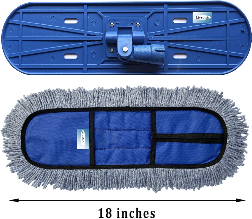 Wet and Dry Cotton Flat Floor Mop 67x14x5 (18-Inch)Easy to Use