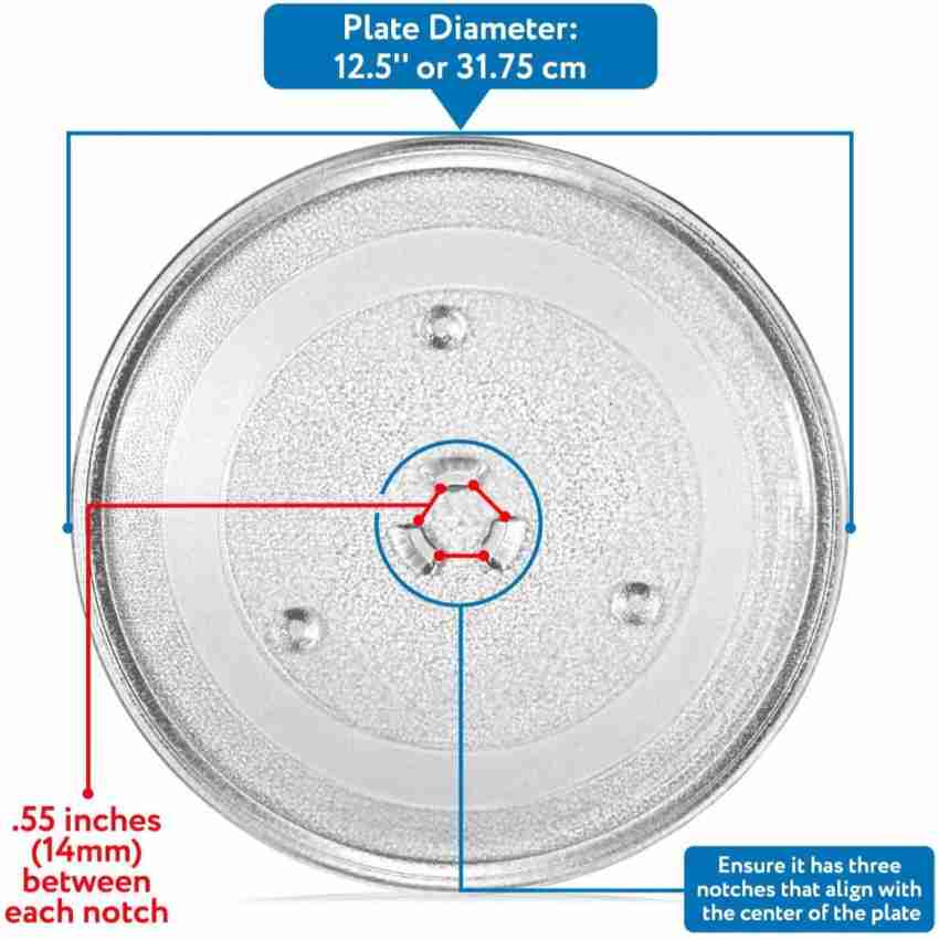 panasonic the genius sensor 1250w glass plate