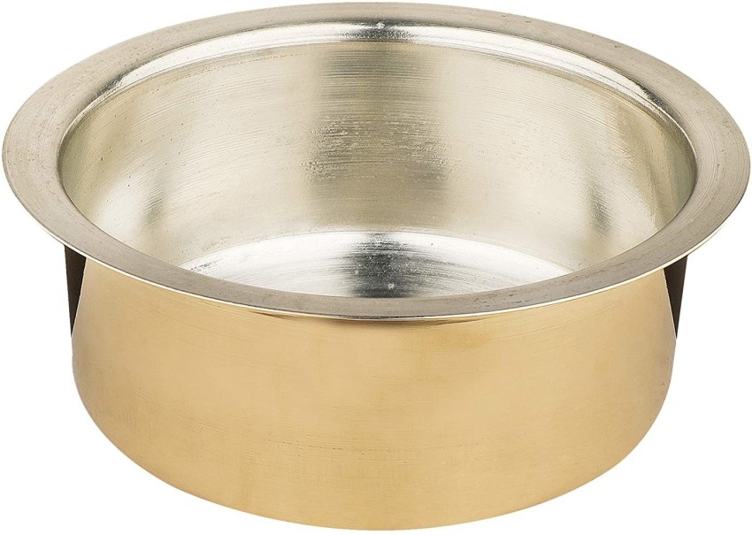 Nyra Brass (Pital) Handmade Kadai/ Kadhai/ Karahi for Cooking Kadhai 35.5  cm diameter 2.6 L capacity Price in India - Buy Nyra Brass (Pital) Handmade  Kadai/ Kadhai/ Karahi for Cooking Kadhai 35.5