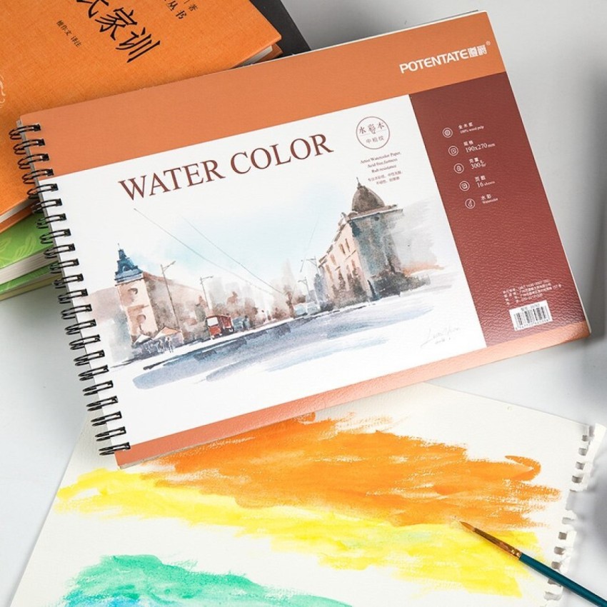 Watercolor Sketch Pads for Drawing250gsm Art India  Ubuy