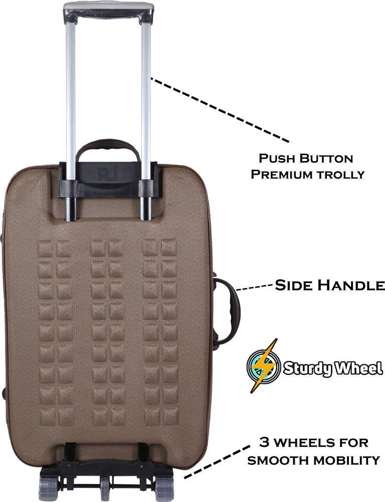 3 wheel trolley online bag