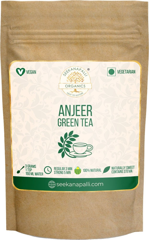 Seekanapalli Organics Anjeer Assorted Green Tea Pouch Price in India - Buy  Seekanapalli Organics Anjeer Assorted Green Tea Pouch online at