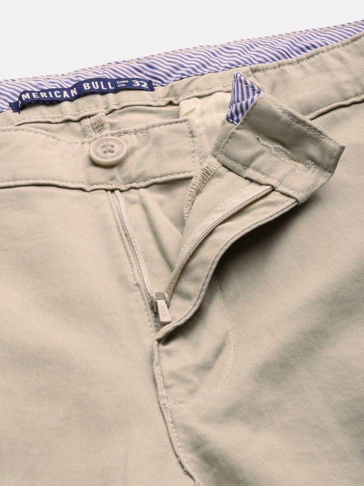 American Stitch Khaki Nylon Cargo Pants