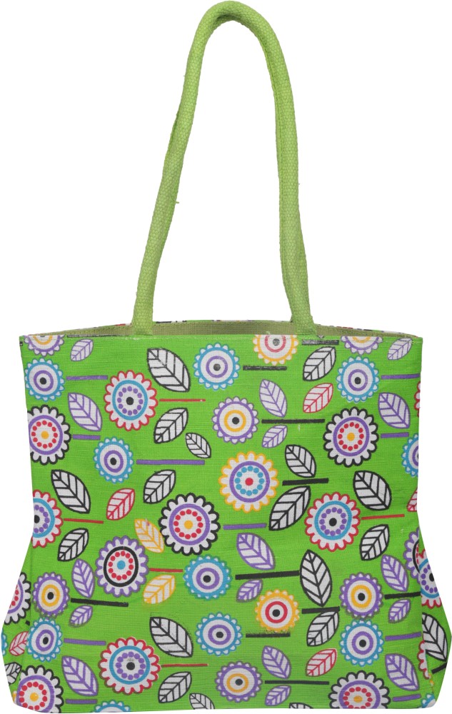 Womens Floral Print Multi Coloured Satchel Bag