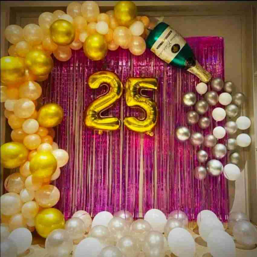 25th outlet birthday balloons
